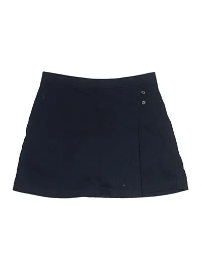 Pre-owned Lands' End Skort In Blue