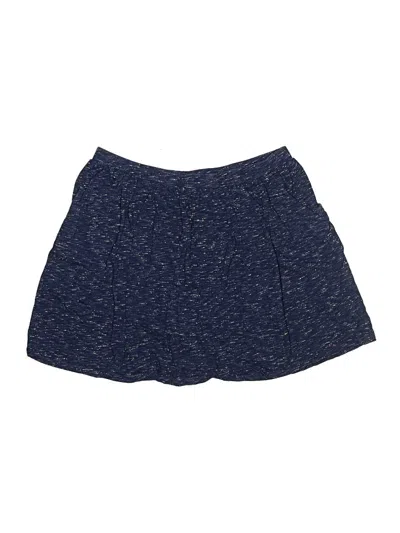 Pre-owned Lands' End Skort In Blue