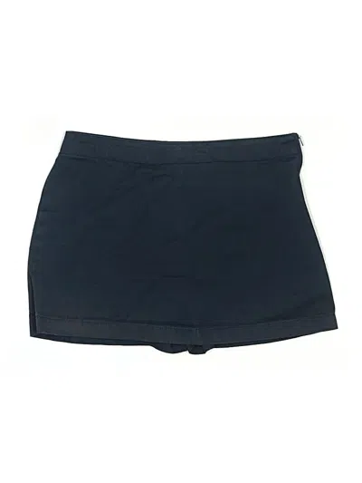Pre-owned Lands' End Skort In Blue
