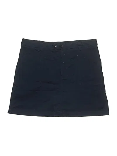 Pre-owned Lands' End Skort In Blue