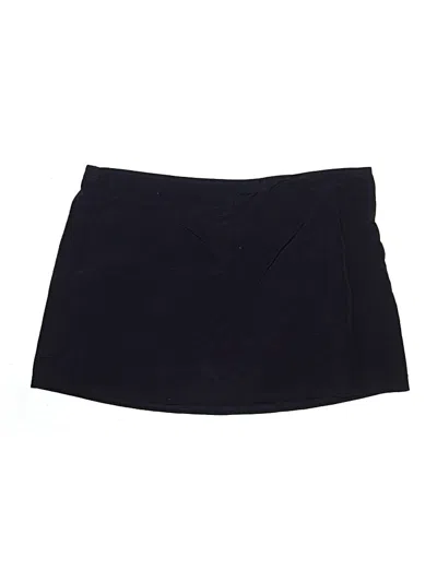 Pre-owned Lands' End Skort In Blue