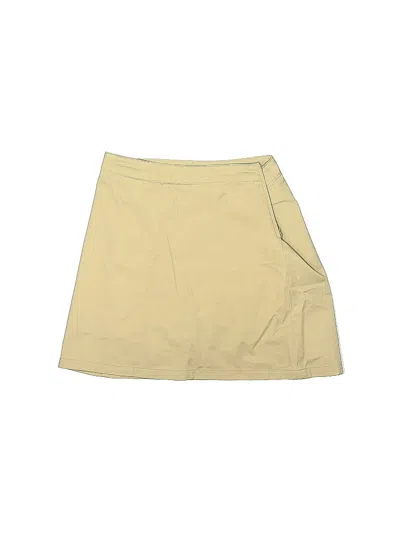 Pre-owned Lands' End Skort In Brown