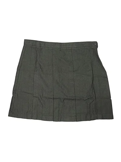 Pre-owned Lands' End Skort In Gray