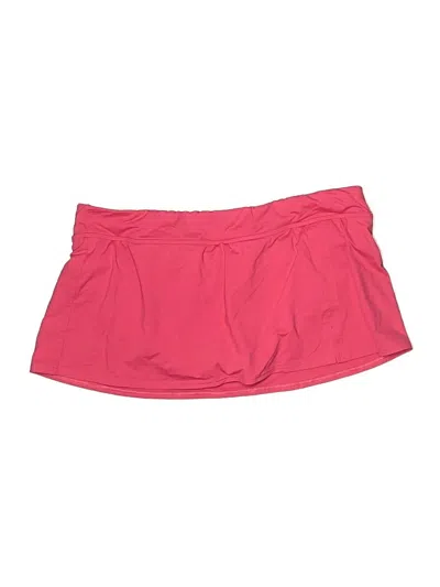 Pre-owned Lands' End Skort In Pink