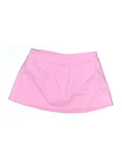 Pre-owned Lands' End Skort In Pink