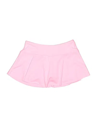 Pre-owned Lands' End Kids'  Skort In Pink