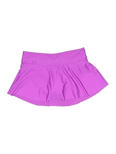 Pre-owned Lands' End Kids'  Skort In Purple