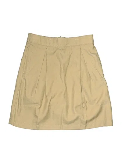 Pre-owned Lands' End Skort In Tan