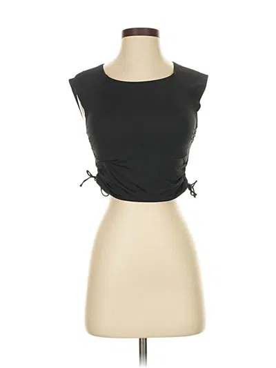 Pre-owned Lands' End Sleeveless T-shirt In Black