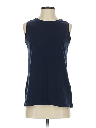Pre-owned Lands' End Sleeveless T-shirt In Blue