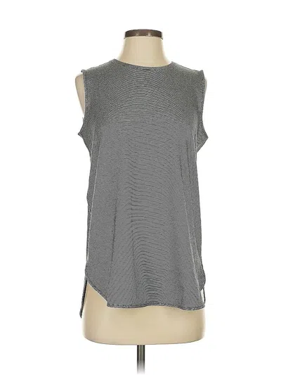 Pre-owned Lands' End Sleeveless T-shirt In Gray