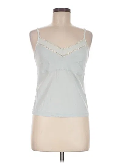 Pre-owned Lands' End Sleeveless Top Blue Sweetheart Neckline Tops