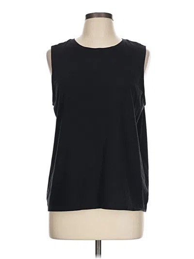 Pre-owned Lands' End Sleeveless T-shirt In Black