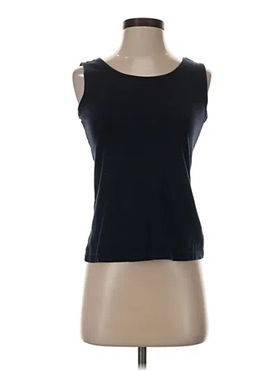 Pre-owned Lands' End Sleeveless T-shirt In Black