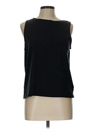 Pre-owned Lands' End Sleeveless T-shirt In Black