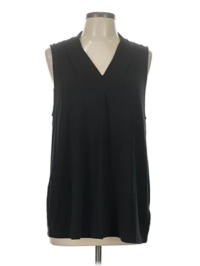 Pre-owned Lands' End Sleeveless T-shirt In Black