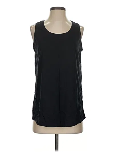 Pre-owned Lands' End Sleeveless T-shirt In Black