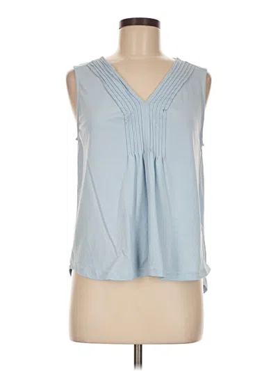 Pre-owned Lands' End Sleeveless T-shirt In Blue