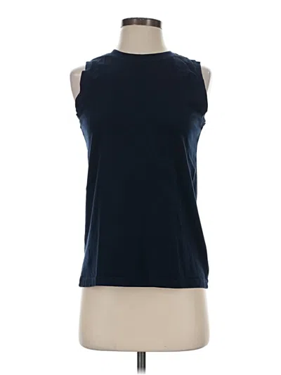 Pre-owned Lands' End Sleeveless T-shirt In Blue
