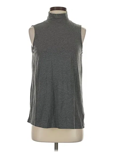 Pre-owned Lands' End Sleeveless T-shirt In Gray