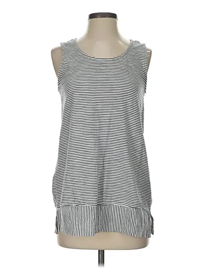 Pre-owned Lands' End Sleeveless T-shirt In Gray