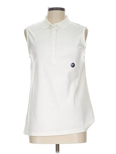 Pre-owned Lands' End Sleeveless T-shirt In Ivory