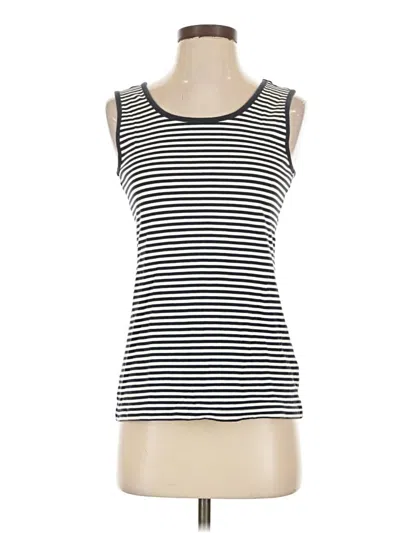 Pre-owned Lands' End Sleeveless T-shirt In Ivory