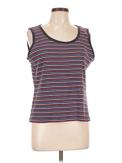 Pre-owned Lands' End Sleeveless T-shirt In Red