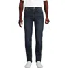Lands' End Slim Fit Stretch Jeans Washed Black In Blue