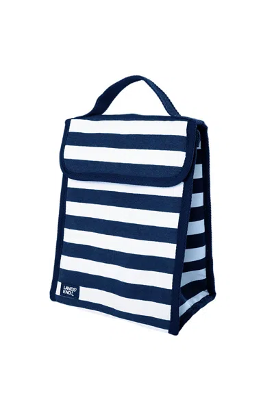 Lands' End Small Insulated Cooler Bag In Blue