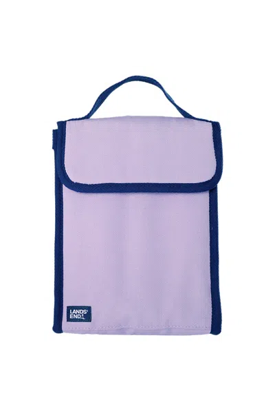 Lands' End Small Insulated Cooler Bag In Purple