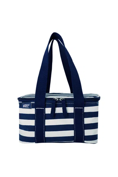 Lands' End Small Soft-sided Rectangular Cooler In Blue