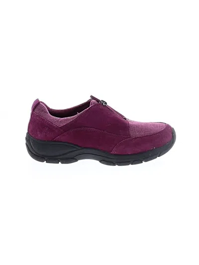 Pre-owned Lands' End Sneakers In Burgundy