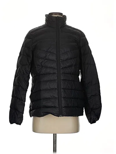 Pre-owned Lands' End Snow Jacket In Black