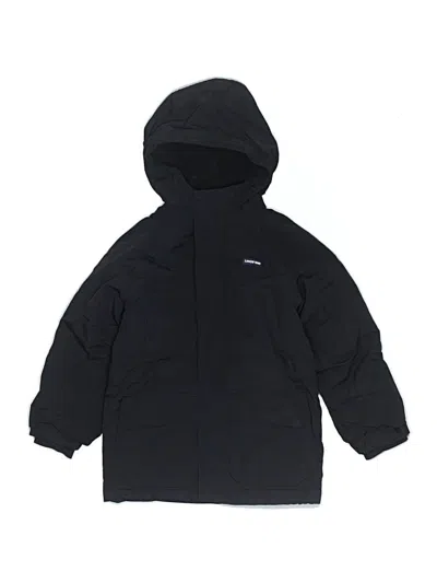 Pre-owned Lands' End Kids'  Snow Jacket In Black