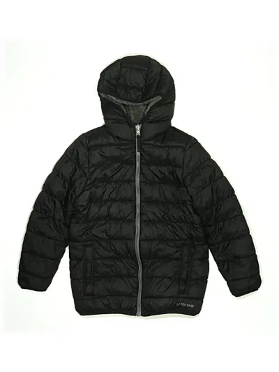 Pre-owned Lands' End Kids'  Snow Jacket In Black