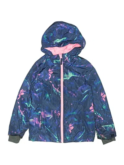 Pre-owned Lands' End Kids'  Snow Jacket In Blue