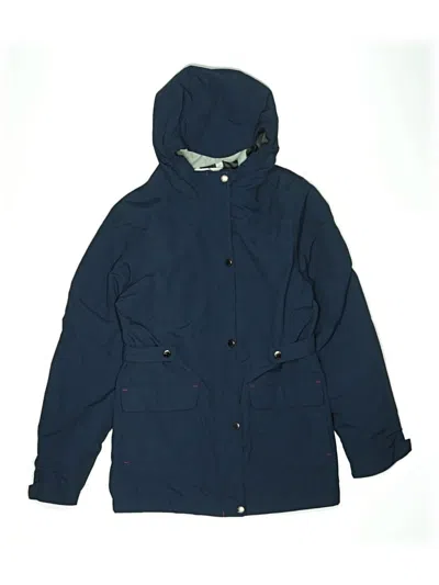 Pre-owned Lands' End Kids'  Snow Jacket In Blue