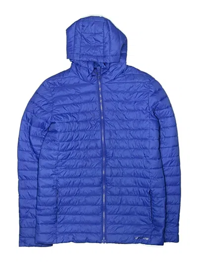 Pre-owned Lands' End Kids'  Snow Jacket In Blue
