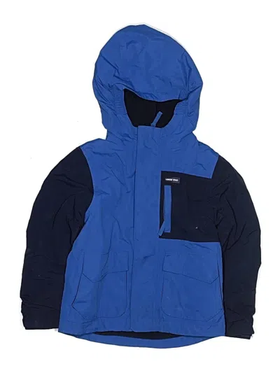 Pre-owned Lands' End Kids'  Snow Jacket In Blue