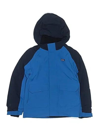 Pre-owned Lands' End Kids'  Snow Jacket In Blue