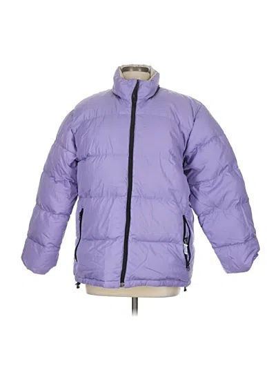Pre-owned Lands' End Snow Jacket In Purple