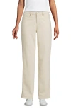 Lands' End Soft Denim Mid Rise Boyfriend Jeans In Natural