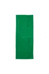Lands' End Solid Beach Towel In Green