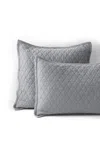 Lands' End Solid Diamond Double Voile Pillow Sham