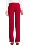 Lands' End Sport Knit High Rise Pants In Heritage Red