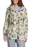 Lands' End Squall Packable Waterproof Raincoat In Multi