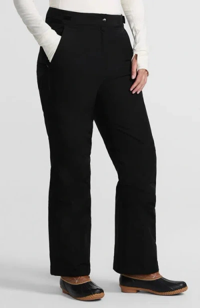 Lands' End Squall Waterproof Insulated Snow Pants In Black
