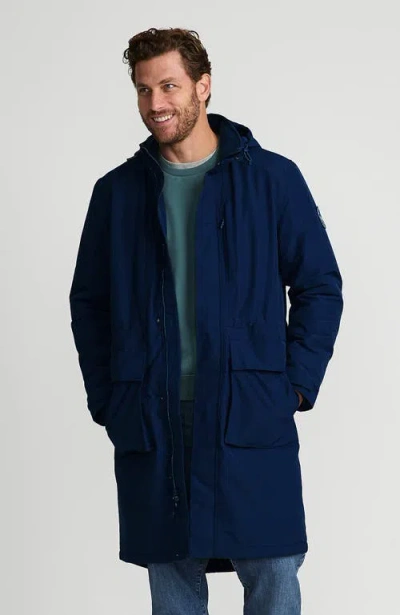 Lands' End Squall Waterproof Insulated Winter Stadium Coat In Blue