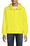 Lands' End Squall Waterproof Packable Rain Jacket In Limelight